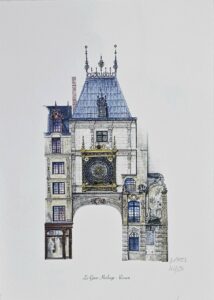 dorothee piatek edition art gros horloge rouen