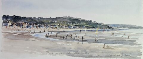 guenola sahut aquarelle deauville rouen