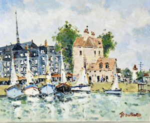 jean pierre dubord honfleur huile rouen