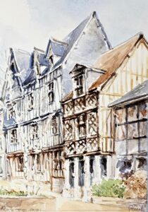 pascal girard aquarelle rouen
