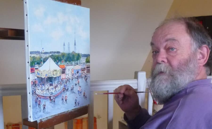 jean pierre dubord peinture huile rouen