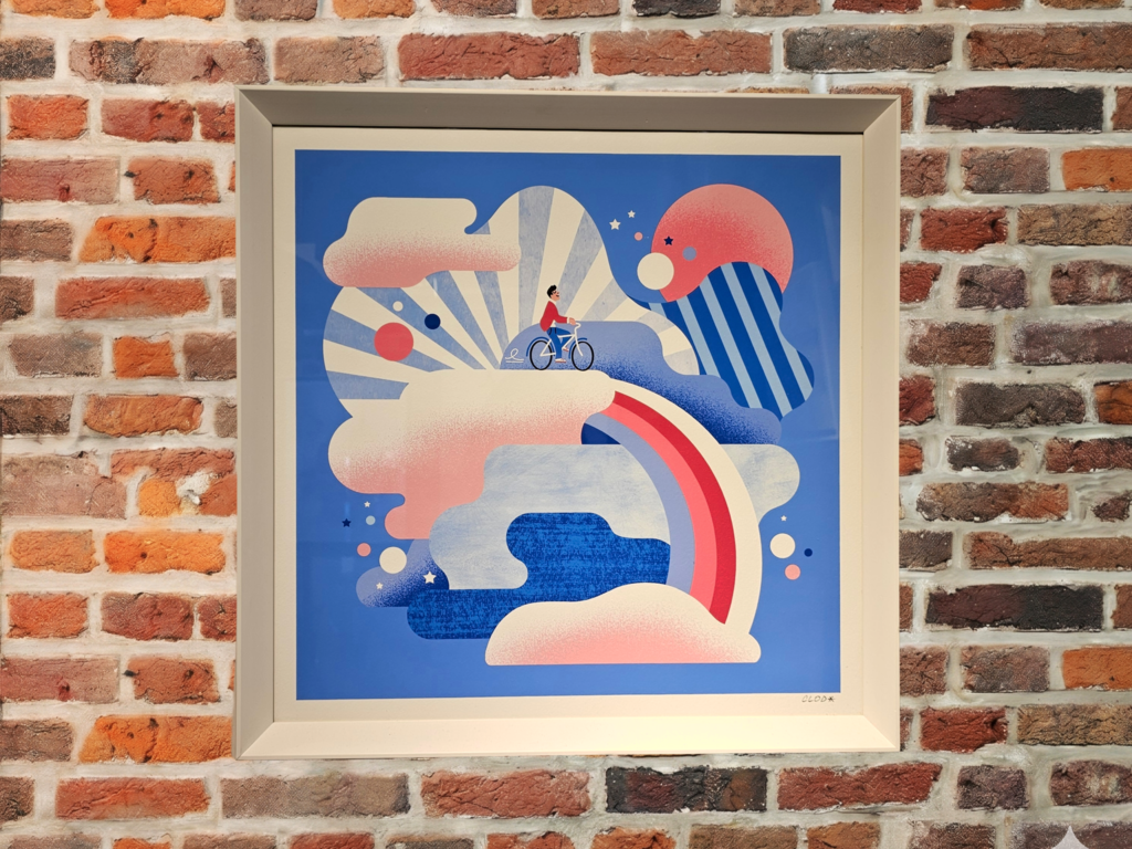 clod edition art sous verre simple